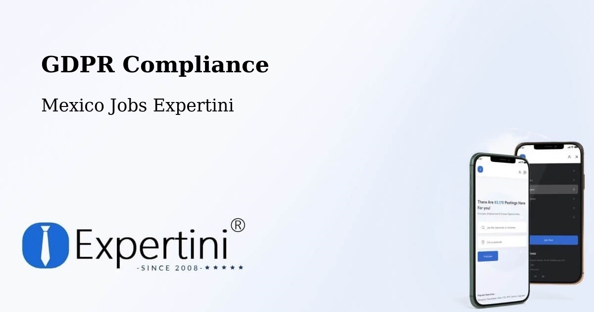 EU GDPR Compliance Statement – Ayala - Mexico Jobs Expertini